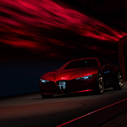 2026 Alfa Romeo Cuorerosso Concept Front View